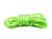 Schmuckband, Segeltau, 3 mm, neon-grün