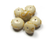 Bild Lampen Perlen , beige-caramel