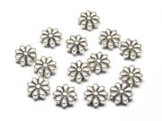 Metallperle, Bl�tenform, 10 mm