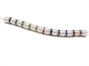 Strassrondelle, 6mm, t�rkis