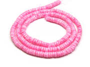 Muschelperlen, d�nne Scheiben, rosa