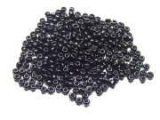 Rocailles, 2.5 mm, opak, schwarz