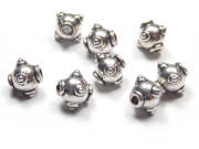 Metallperle, T�nnchen, 9,5 x 8 mm