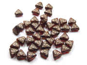 Glasperlen, 6x4 mm