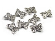 Metallperle, Schmetterling 14, 14 mm