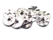 Metallperlen, Scheiben, 18 mm