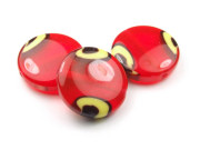 Acrylperlen , Rund, 30 mm, rot