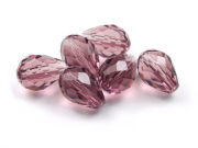 Kristalltropfen, 15x10 mm, Amethyst
