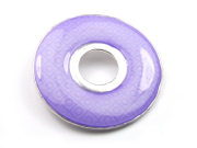 Emailleschmuck , 45 mm, lila
