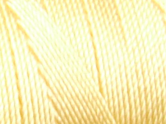 Perlgarn, 0,6 mm, champagner