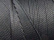 Perlseide, 0,6 mm, schwarz