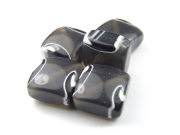 Acrylperlen, 25 mm, schwarz