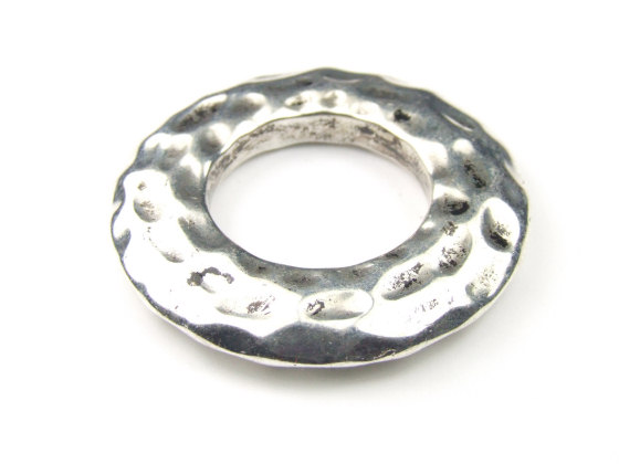 Ringe aus Acryl, ungelocht, 42 mm