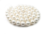 Muschelkernperlen, 8 mm, creme