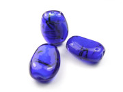 Bild Lampenperle , 30x22x11 mm, blau