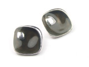 Perlen ' S', 14 mm, silbergrau