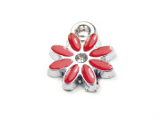 Anh�nger Rania 'Kleine Margarita', 12 mm, rot