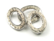 Perlen, kleine Ovale, 15x12  mm,