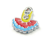 Anh�nger Rania 'Petticoat', 14 mm, bunt