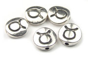 Perlen mit Sternzeichen 'Stier', 10,5 mm