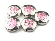Perlen ', 14 mm, rosa