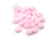 Rocailles, 3,0 mm, opak, ros�