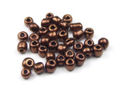 Rocailles, 3,0 mm, metallic bronze