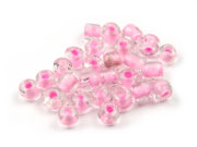 Rocailles, 3,0 mm, inside colour, ros�