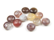 Botswana Achat , Button, 15 mm