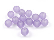 Perlen, Serie Satin C, 8mm, matt, flieder