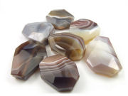 Botswana Achat , Nuggets ca. 25x20 mm
