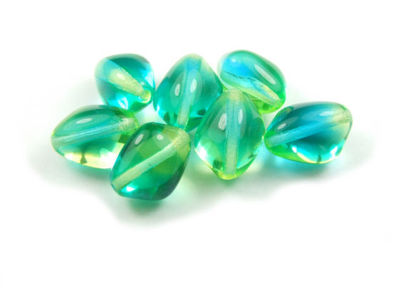 Glasperlen, 14x12 mm