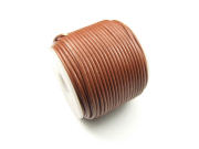 Lederband, rund, 1.5 mm, Rotbraun
