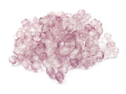 Glasschliffperlen, 4mm, combi-colour - amethyst