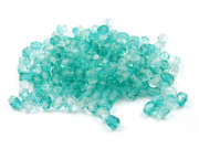 Glasschliffperlen, 4mm, combi-colour - seegr�n