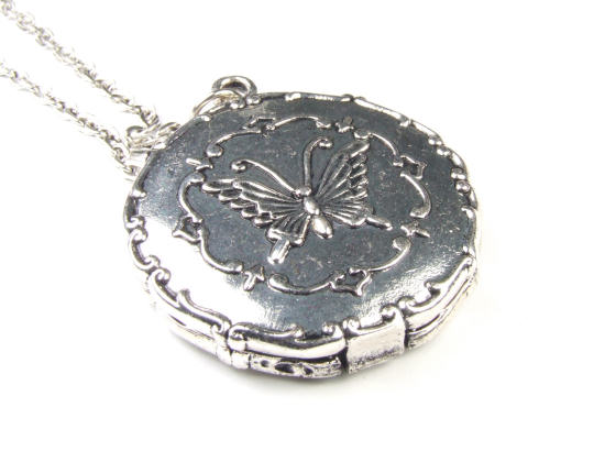Medaillon 'Vintage Butterfly', 38 mm