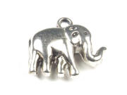 Acrylanh�nger, Elefant, 20x23 mm