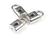 Acrylanh�nger, Schl�sschen, 15x10 mm