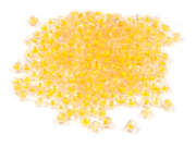 Rocailles, 2 mm, inside colour, neon gelb