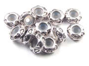 Metallperle, Rondelle, 10 mm