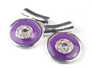 F�delelemente, Ornamentkreise mit Strass