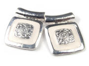 F�delelemente, Ornamentquadrat, 19 mm, wei�