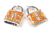 Anh�nger, Schlo�, 23x16 mm, goldgelb