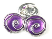 Anh�nger, Rose, 22 mm, lila
