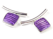 F�delelemente, Quadrate, 13 mm, lila