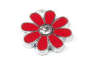 Anh�nger Rania 'Margarita', 17 mm, rot
