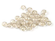 Kristallrondelle 'Serie Sparkle' 6x4 mm, sahara