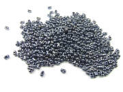 Farfalle Perlen, 4x2 mm, schwarz l�ster