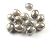 Glasperlen, Serie Shakti M, Oliven, 10x8 mm,