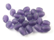 Glasperlen, Serie Shakti M, Oliven, 8x6 mm